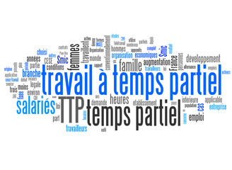 travail &agrave; temps partiel (temps partiel, TTP)