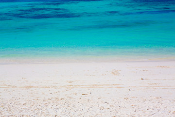beach and tropical sea