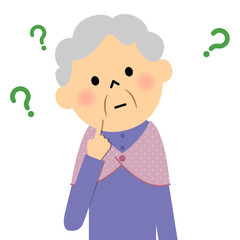 シニア おばあちゃん 疑問