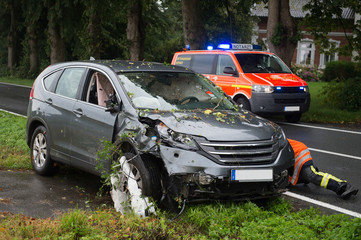 Obraz na płótnie Canvas Verkehrsunfall