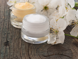 natural cosmetics, fresh as spring flowers