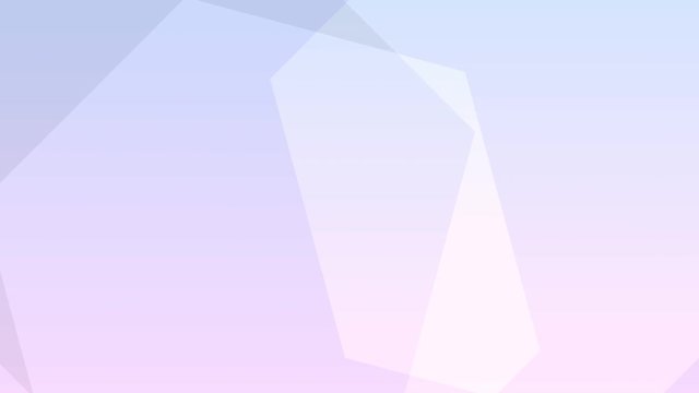 Soft Pink Blue Curves Abstract LOOP