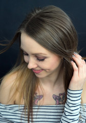 Fototapeta premium Woman / Portrait of a pretty woman