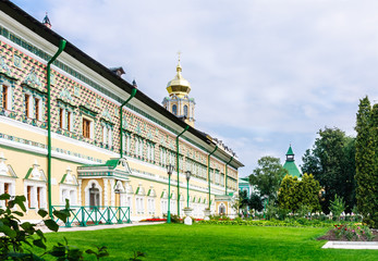 Royal Halls of the temple of the Intercession of the Mother of God. Trinity-Sergius Lavra. Sergiev Posad. Moscow region