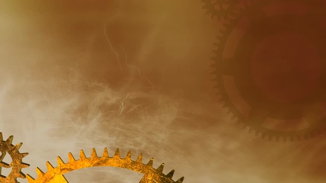 Vintage Gears Mechanism LOOP