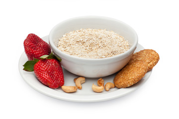 ingredients for a healthy breakfast