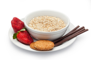 ingredients for a healthy breakfast