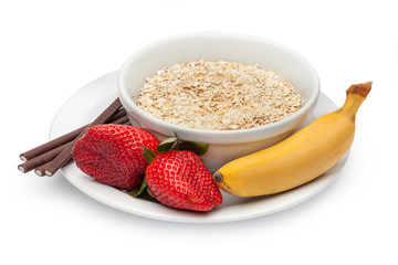 ingredients for a healthy breakfast
