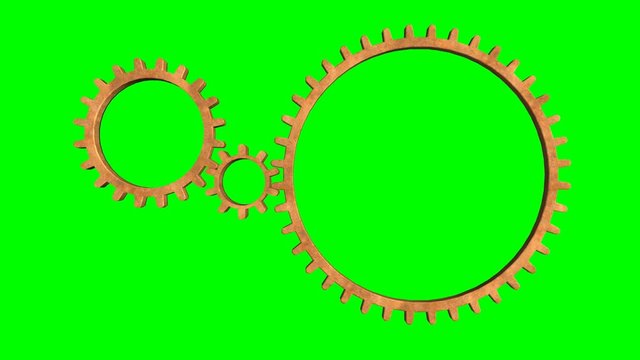 Isolate Rotating Gears loop