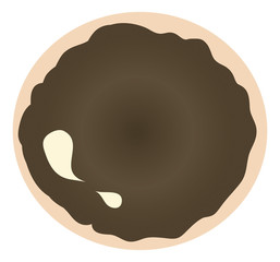 donut vector illustration