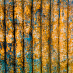 Old painted wall