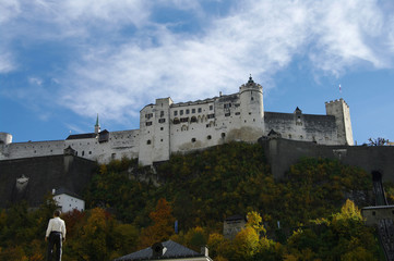 Obraz premium Festung Hohensalzburg, Salzburg