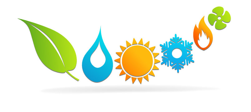 logo climatisation plombier chauffage