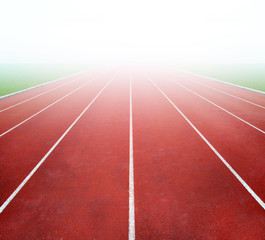 Fototapeta premium Running track