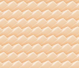 abstract 3d background pattern made of beige objects (seamless)