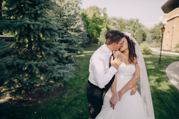 Naklejka premium magical festive wedding day