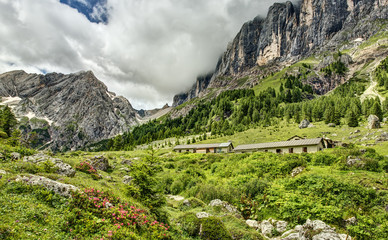 An Off the Beaten Path Malga Nestled in the Supremely Pristine Dolomite Mountains of Northern Italy