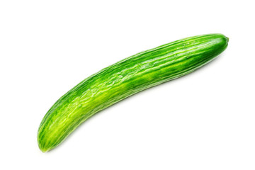 Cucumber isolated on a white background