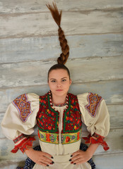  Slovak folk dancer