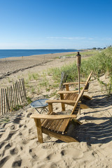sand dunesk and chair