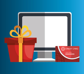 shopping online design 