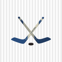 hockey sport design, vector illustration