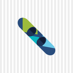snowboard sport design, vector illustration