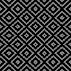 Elegant dark antique background image of diamond check mosaic geometry