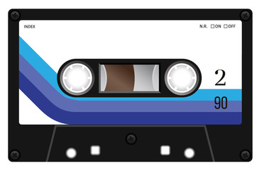 Vintage cassette tape