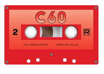 Vintage cassette tape