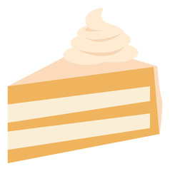 slice of cake food icons