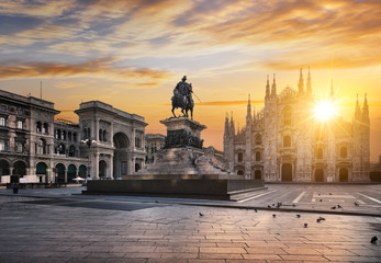 Fototapeta premium Milano spirit