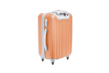 travel bag isolated on white