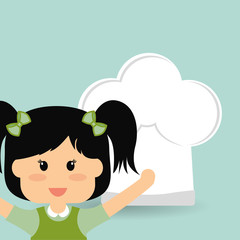 Menu Kids icon design, vector illustration