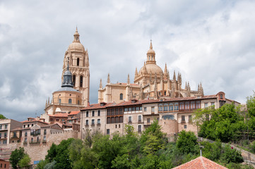 Fototapeta na wymiar Alcazar Segovia