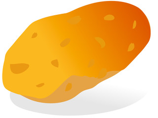 illustration of a potato.