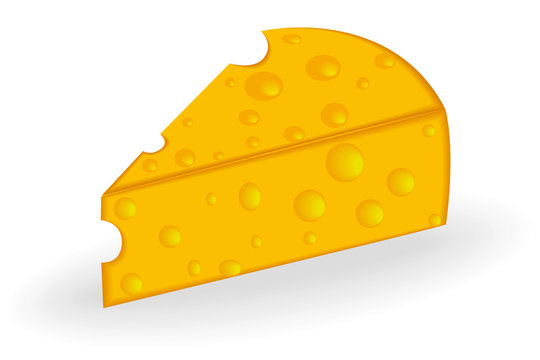 illustration of cheese.