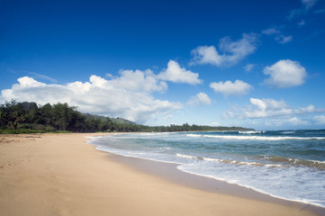 Fototapeta premium Kealia Beach, Kauai, Hawaii -2