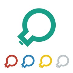 lamp logo icon Vector
