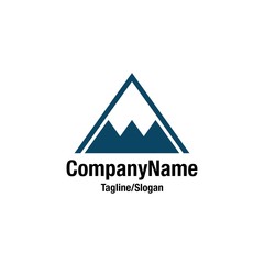mountain logo icon Vector