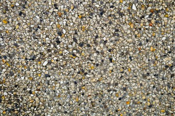 Horizontal Texture of Sand Texture and Small Stone