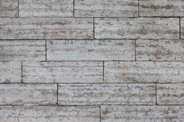 texture of the stone masonry limestone