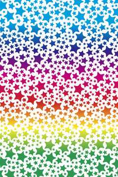 Background material wallpaper, star, star pattern, Stardust, nebula, starry, night sky, Milky Way, Galaxy, sparkly, shiny, pattern, Twinkle Star,Rainbow colors, rainbow, colorful,