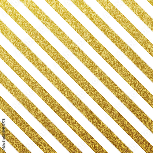"Gold stripes seamless glitter pattern on white background" Stock image