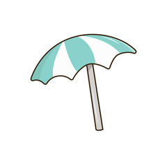 Obraz premium Umbrella Beach