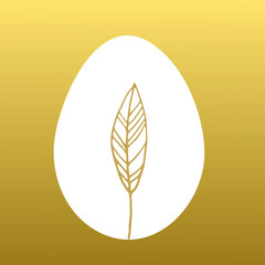 Happy easter card background