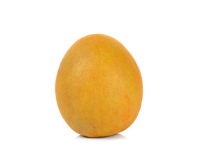 Sapodilla isolated on the white background