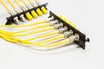 Fiber optic cable for network system