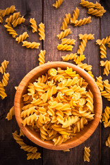 Pasta in bowl