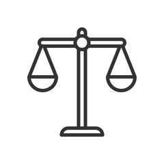 Balance outline icon